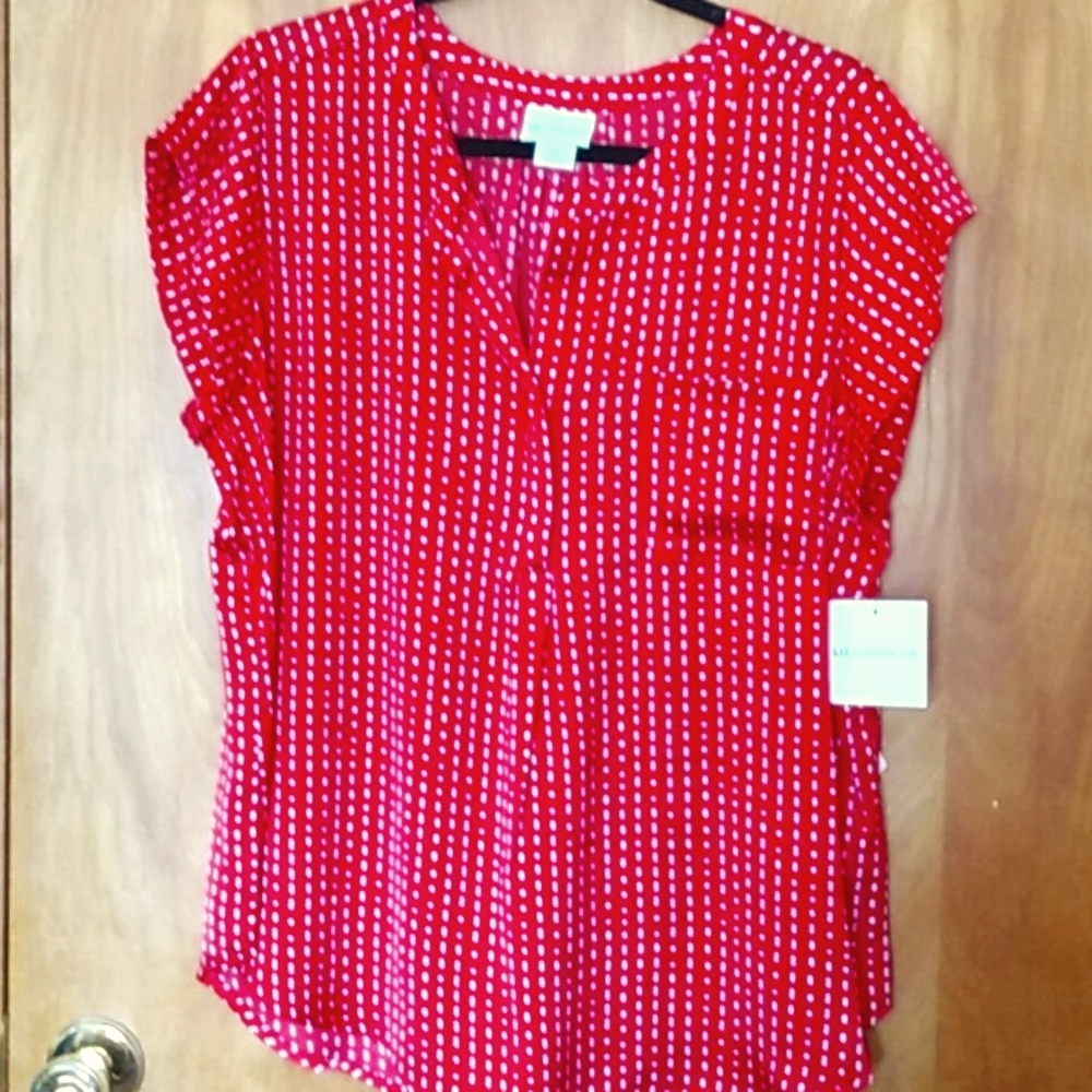 NWT Cap Sleeve Popover